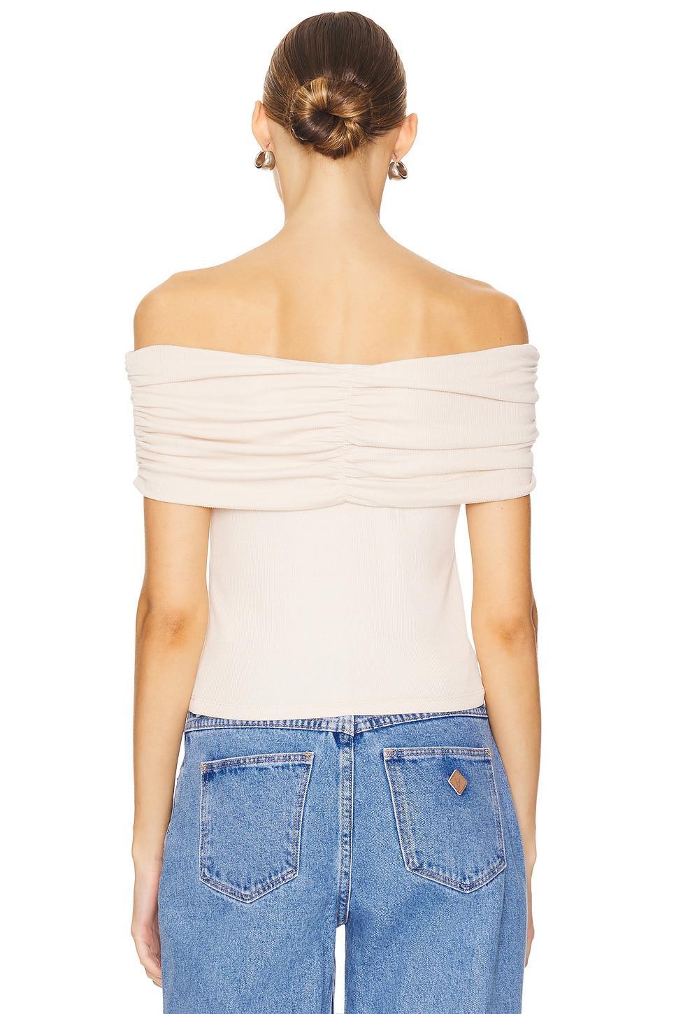 Violet Ribbed Top LNA Product Image