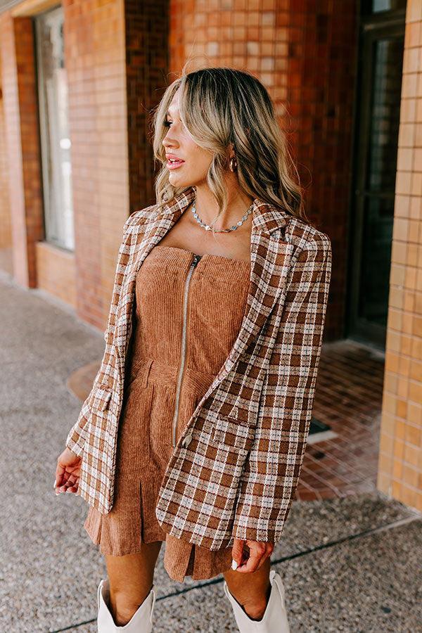 The Vivianna Tweed Blazer Product Image