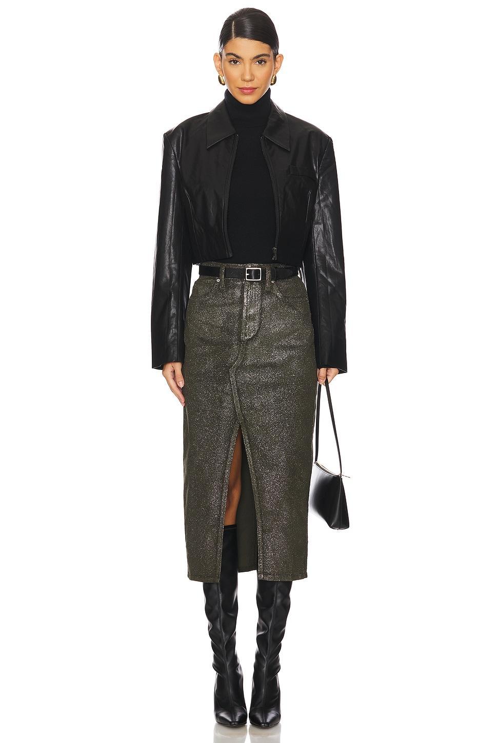 Reconstructed Midi Skirt Hudson Jeans Product Image