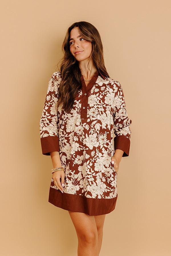 Sweet Harmony Floral Mini Dress Product Image