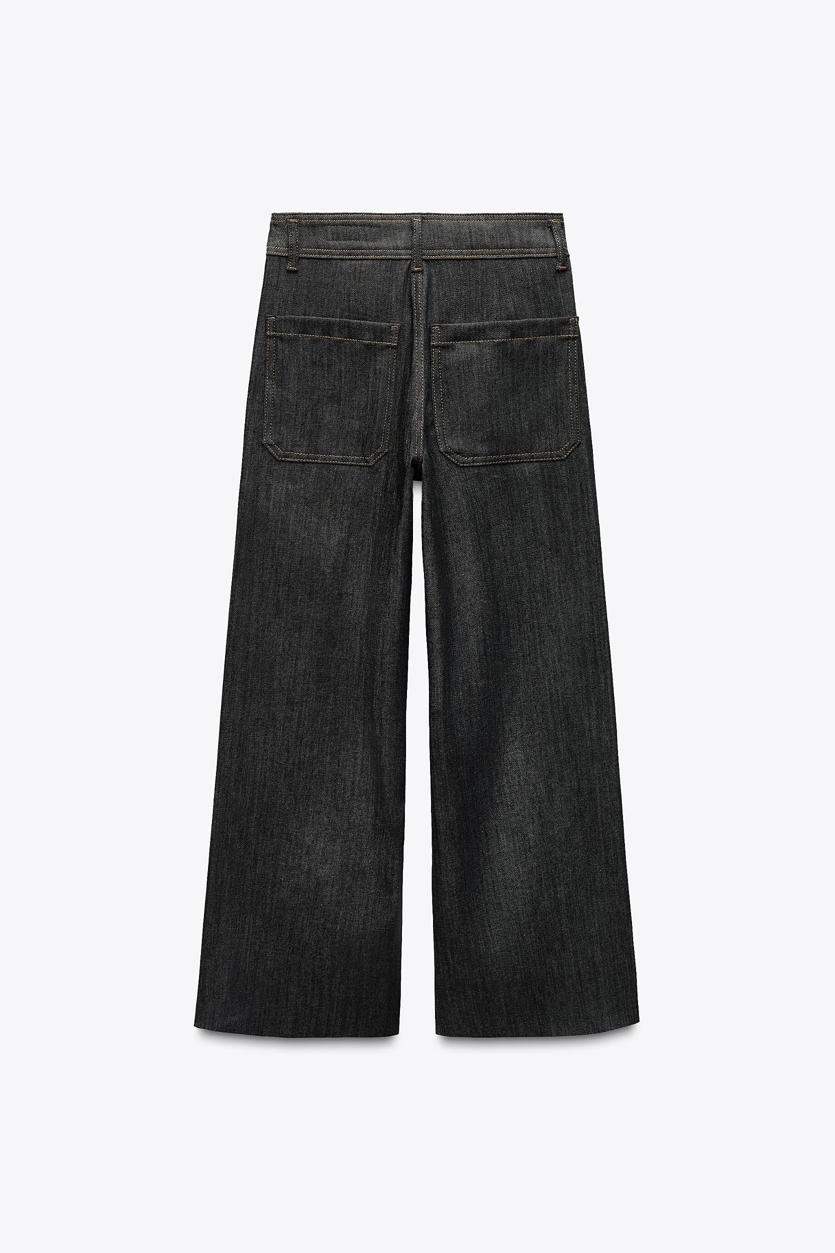 ZW COLLECTION HIGH WAIST WIDE LEG JEANS Product Image