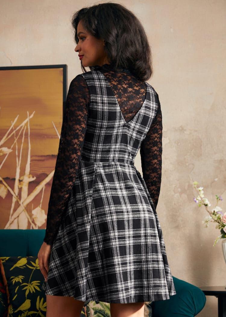 Cute as a Nutmeg Fit & Flare Dress Product Image