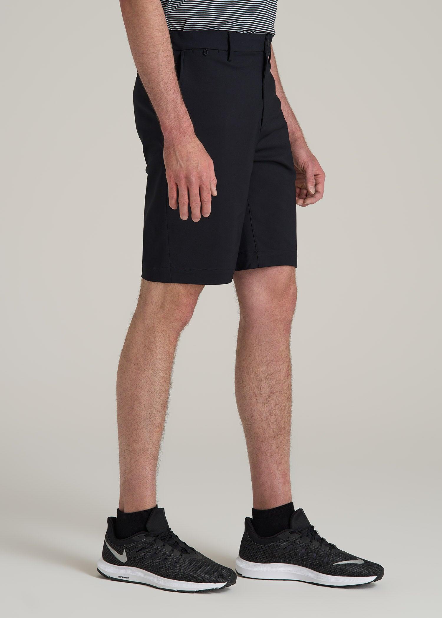 Tech Chino Shorts for Tall Men in Deep Navy Product Image