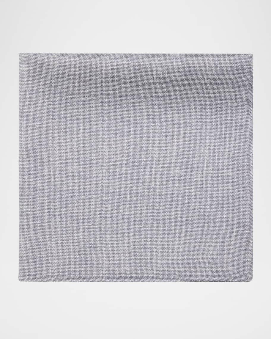 Mens Solid Pocket Square Product Image