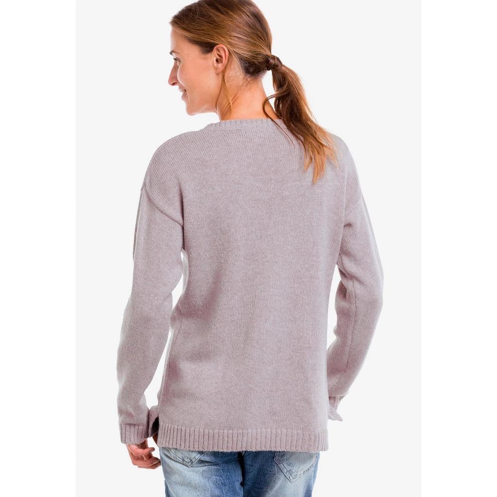 ellos Women's Plus Size Tie Neck Peasant Tunic Product Image