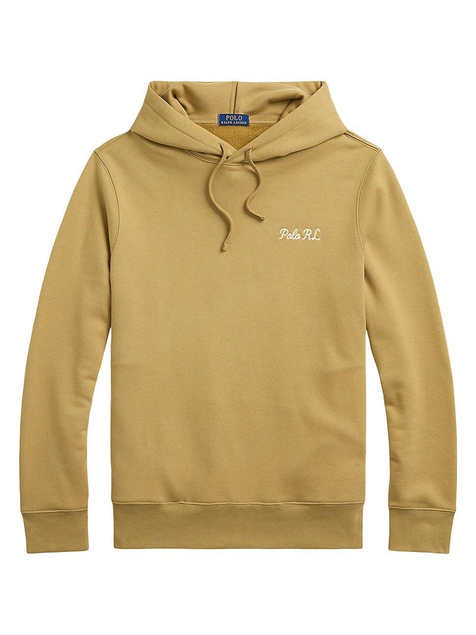 Mens Polo Bear Fleece Hoodie Product Image