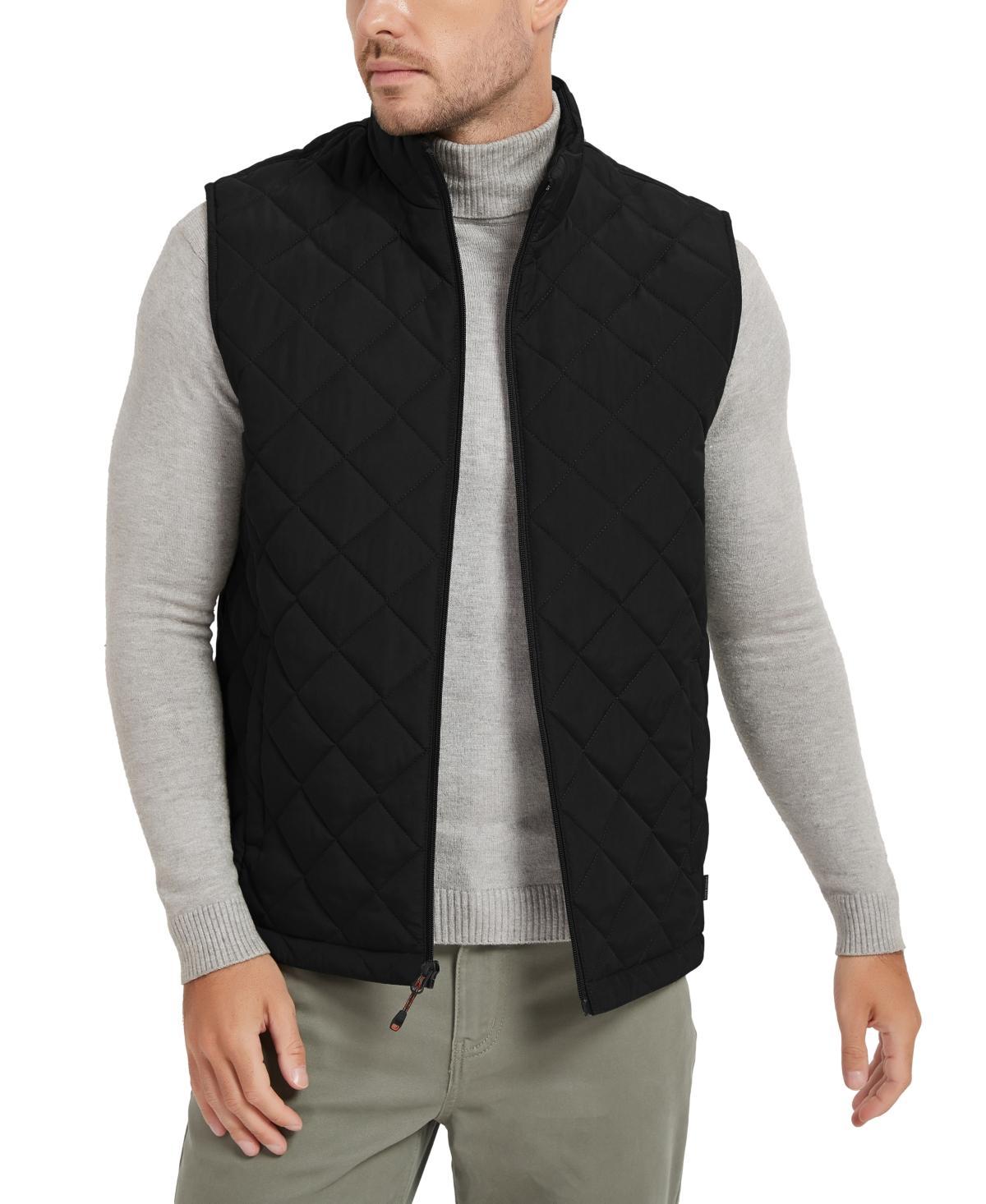 Hawke & Co. Mens Diamond Quilted Vest, Created for Macys Product Image