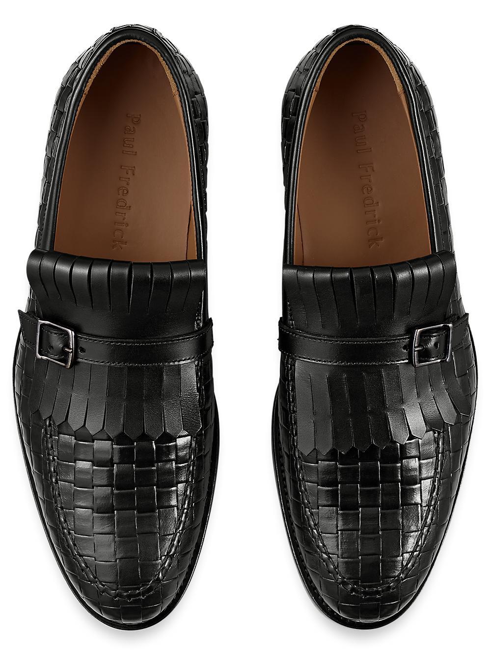 Shiloh Kiltie Loafer - Black Product Image