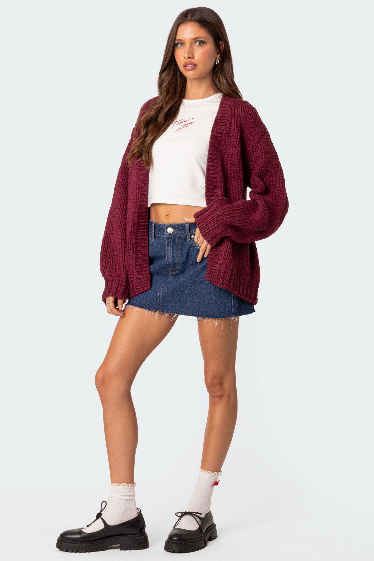 Jessie Denim Mini Skirt Product Image