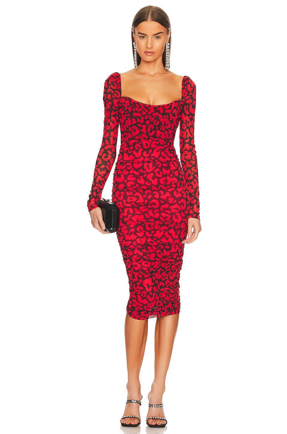 x REVOLVE Nobu Midi Dress Michael Costello Product Image