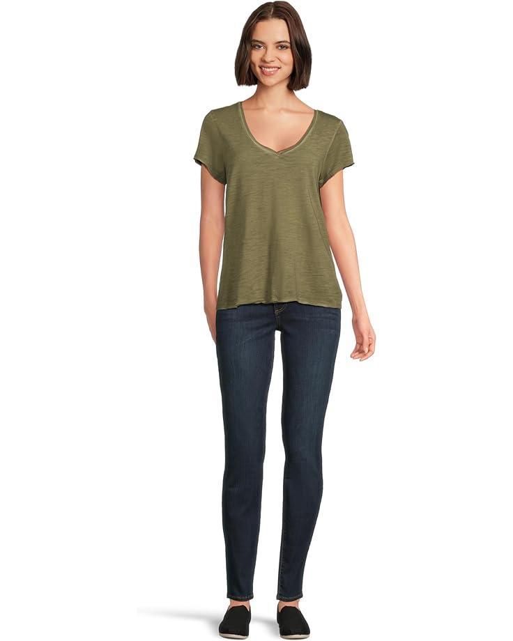 Charlize High-Rise Cigarette Leg With Regular Hem In Strong Product Image