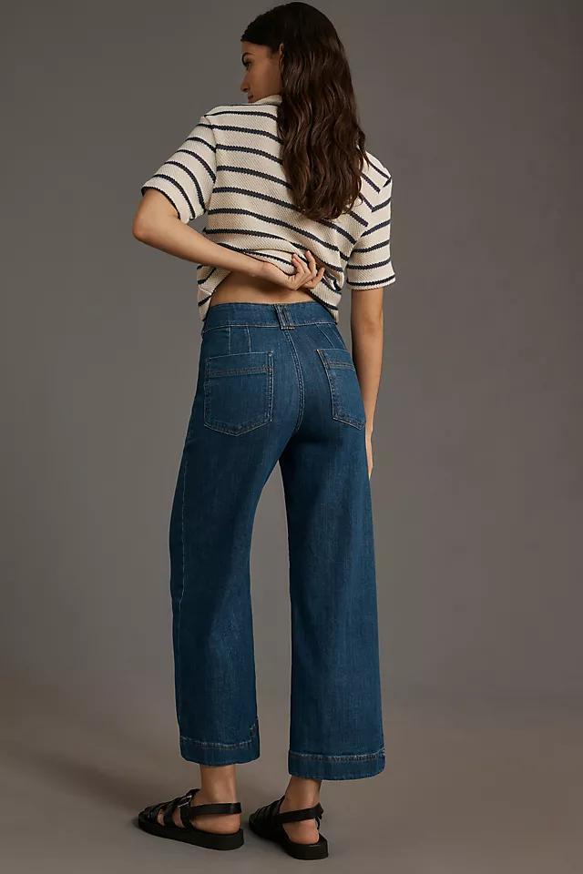The Skipper High-Rise Wide-Leg Pants by Pilcro: Denim Edition Product Image