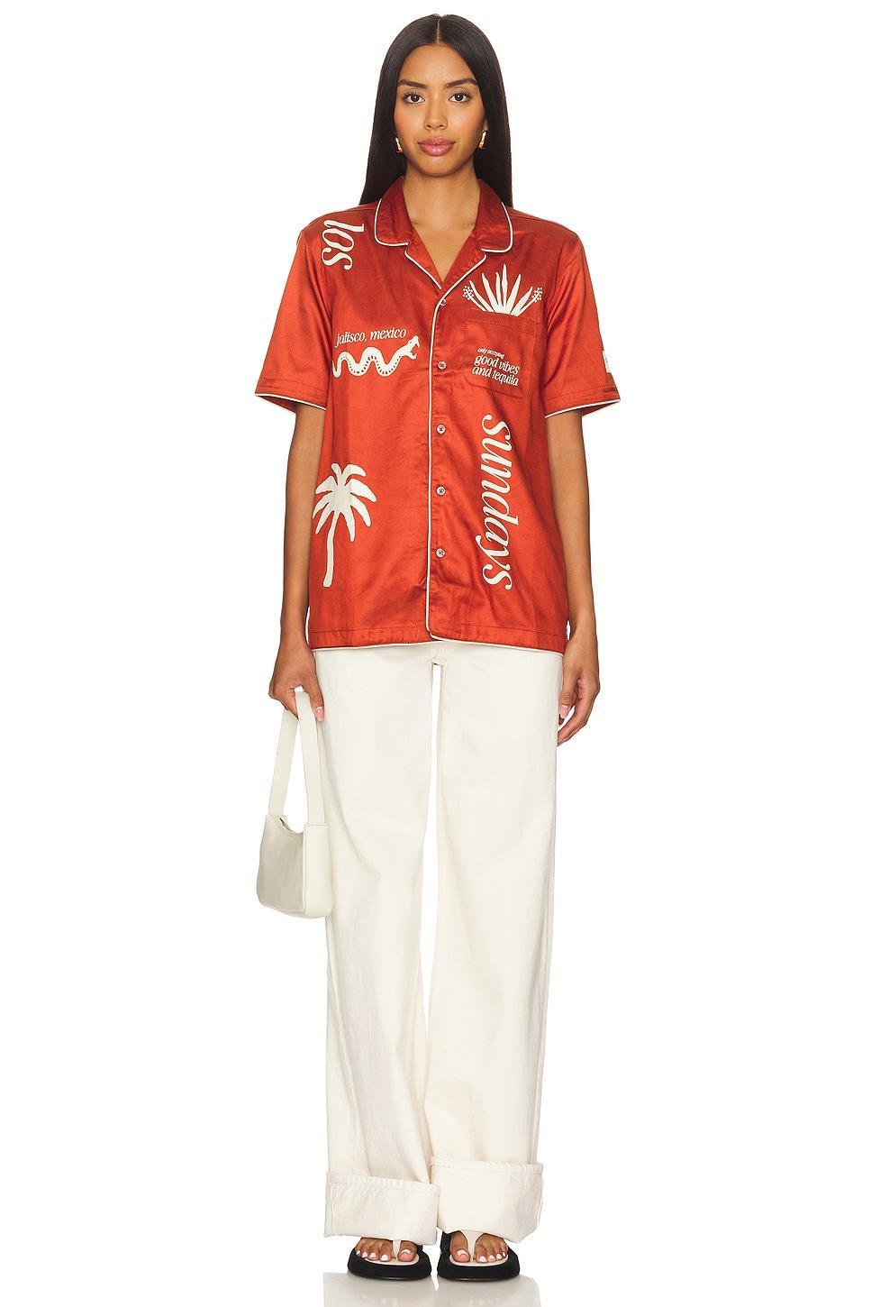 Good Vibes Woven Shirt Los Sundays Product Image
