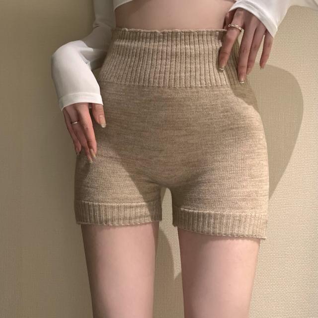 High Waist Knitted Undershorts Product Image