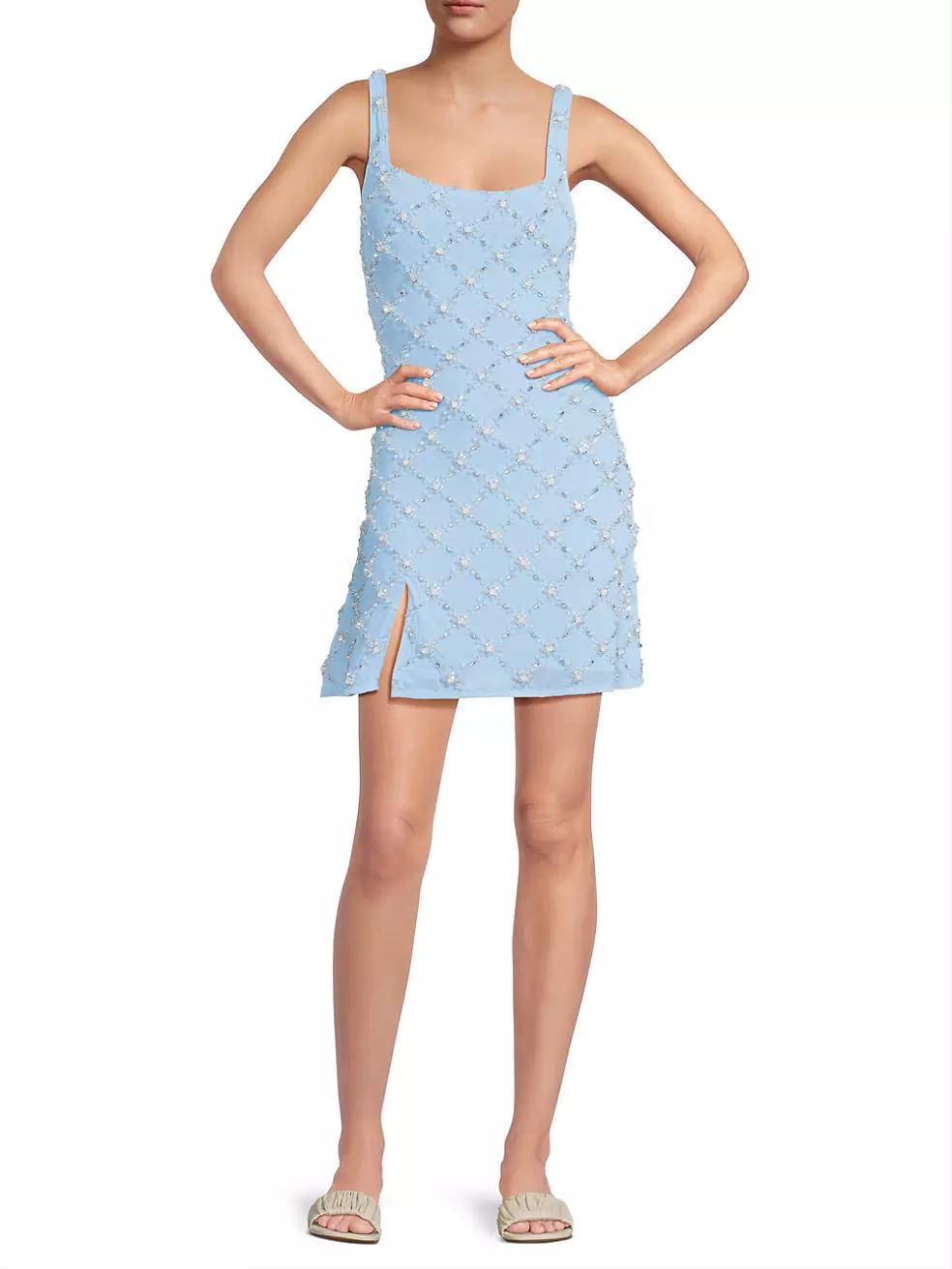Deia Embellished Minidress Product Image