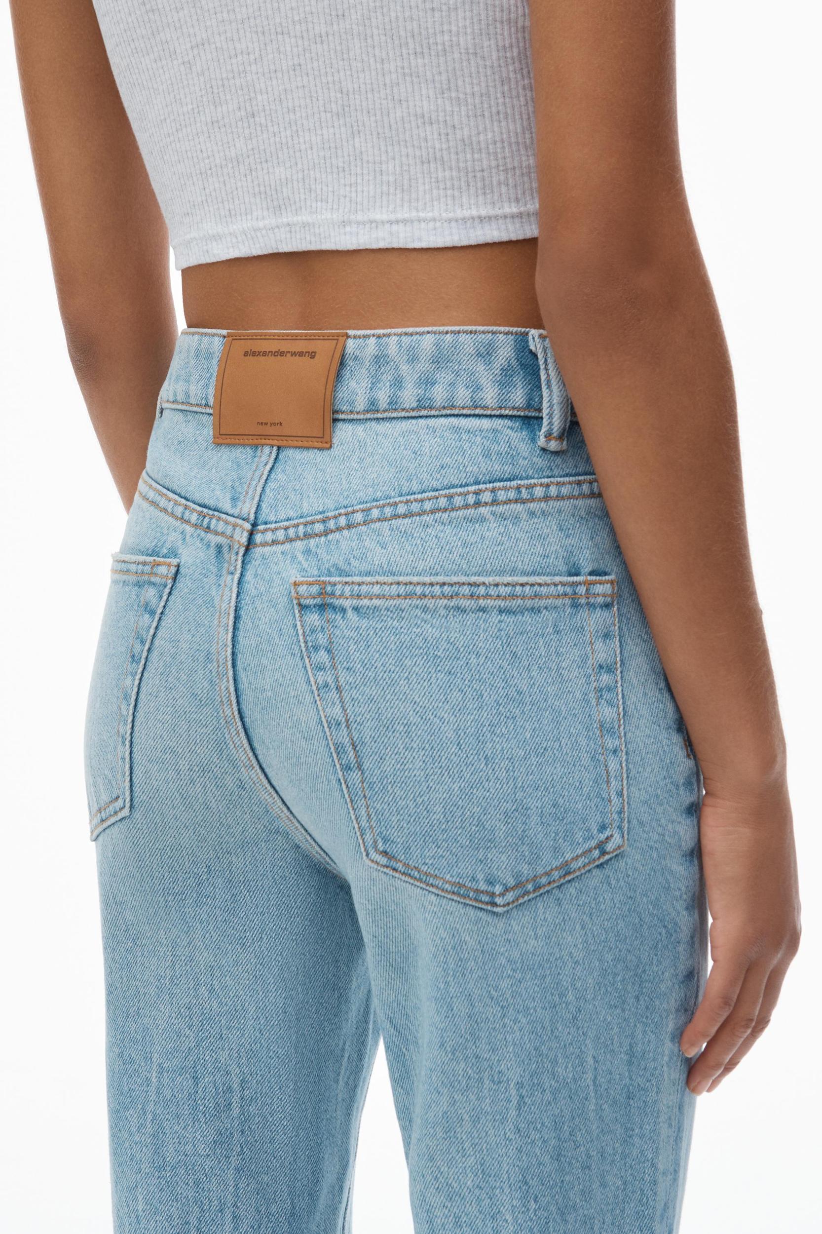 Fly High-rise Stacked Jeans Product Image