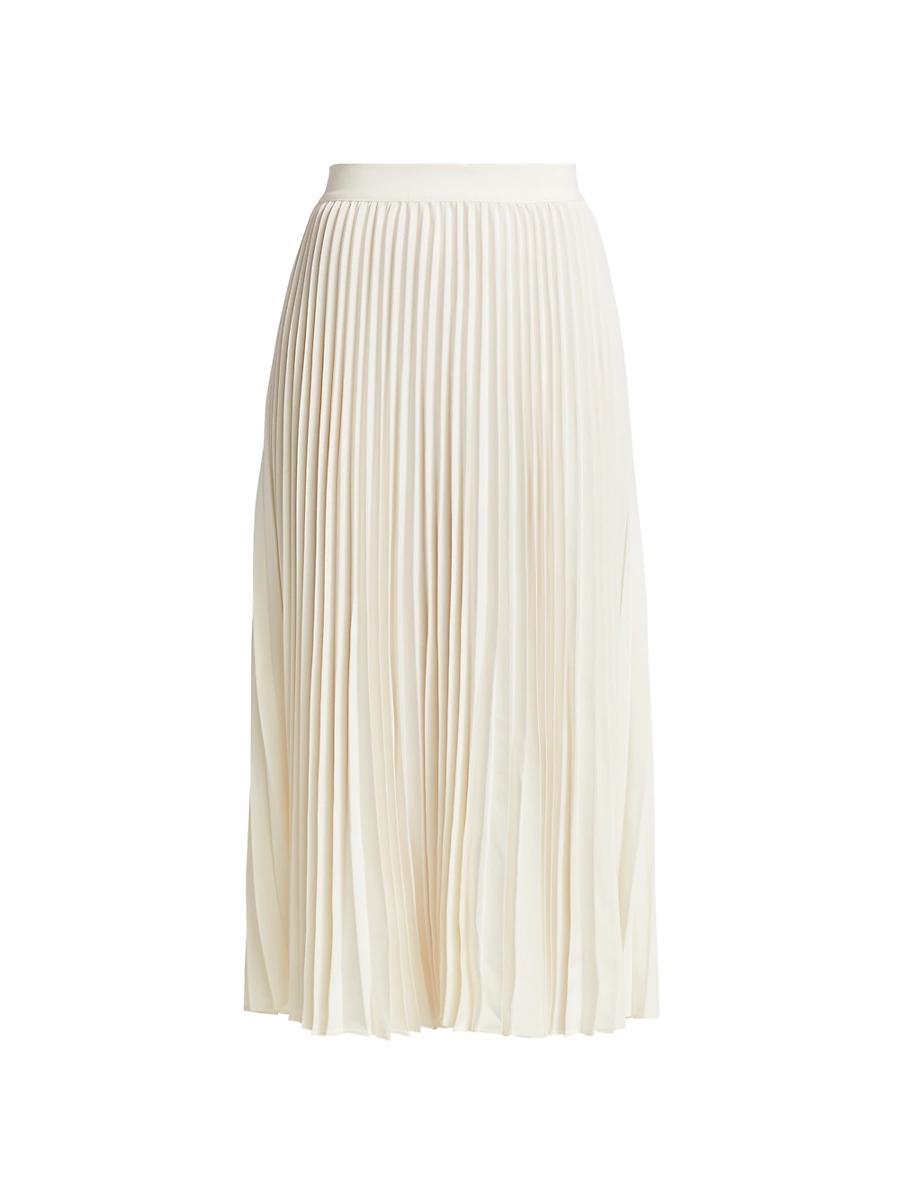Pleated Midi Skirt Product Image