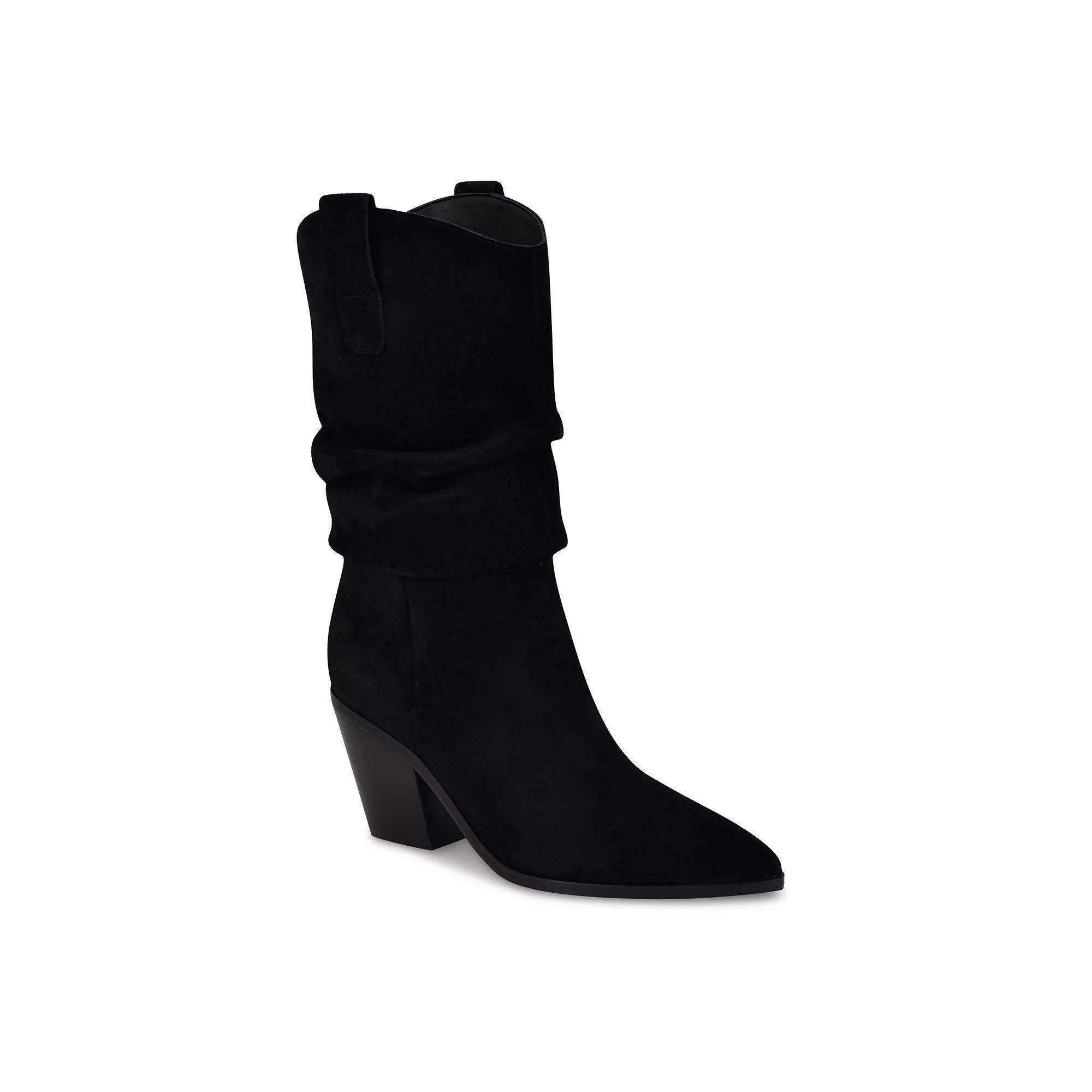 Nine West Kadon Womens Pointy Toe Block Heel Dress Booties Product Image