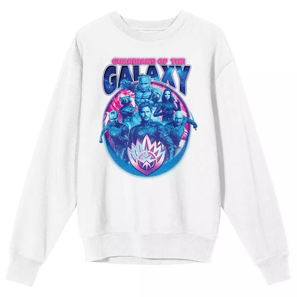 Men's Marvel Guardians Of The Galaxy Vol. 3 Graphic Tee, Size: Large, White Product Image