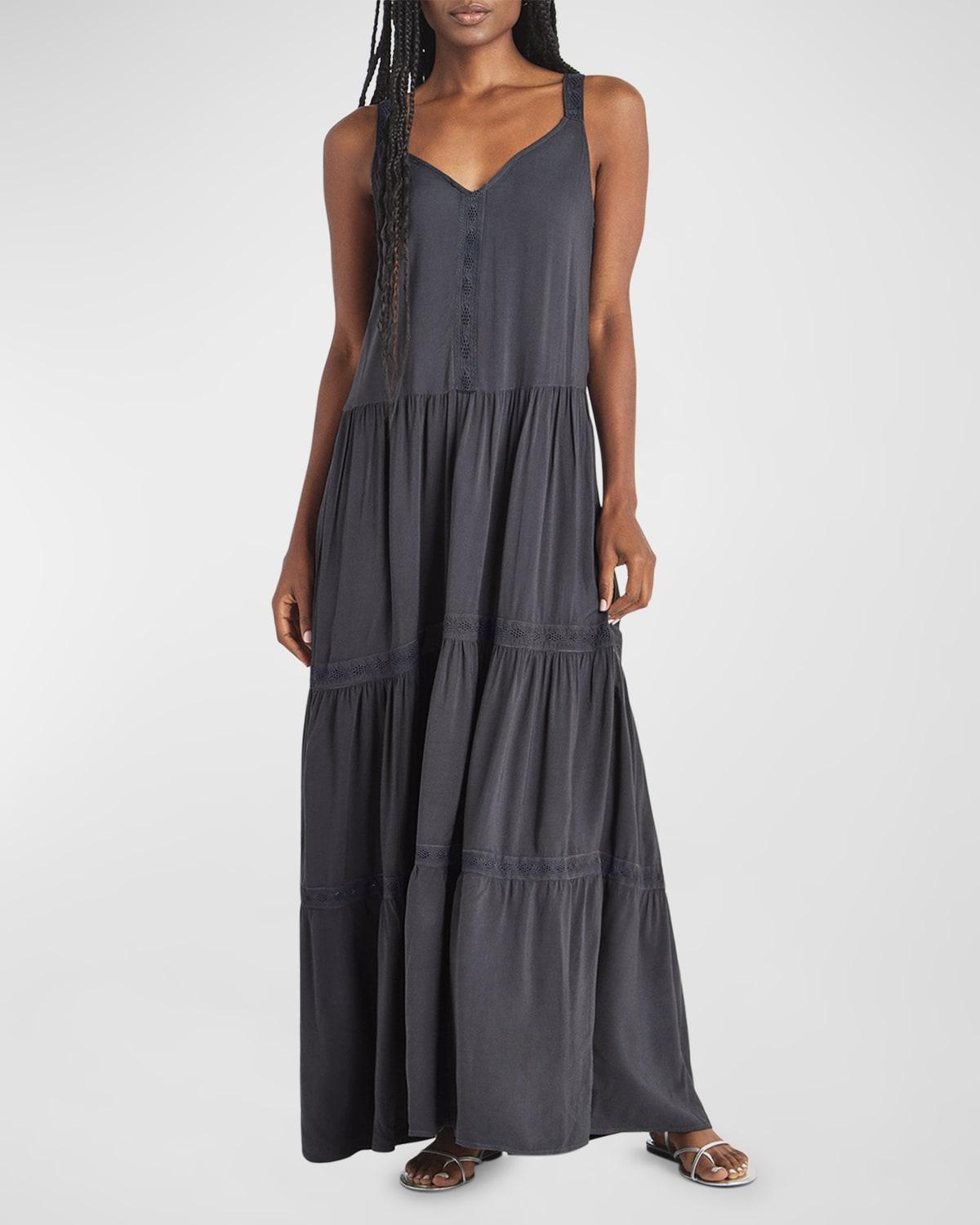 Splendid Haven Maxi Dress (Moonstone) Women's Dress Product Image