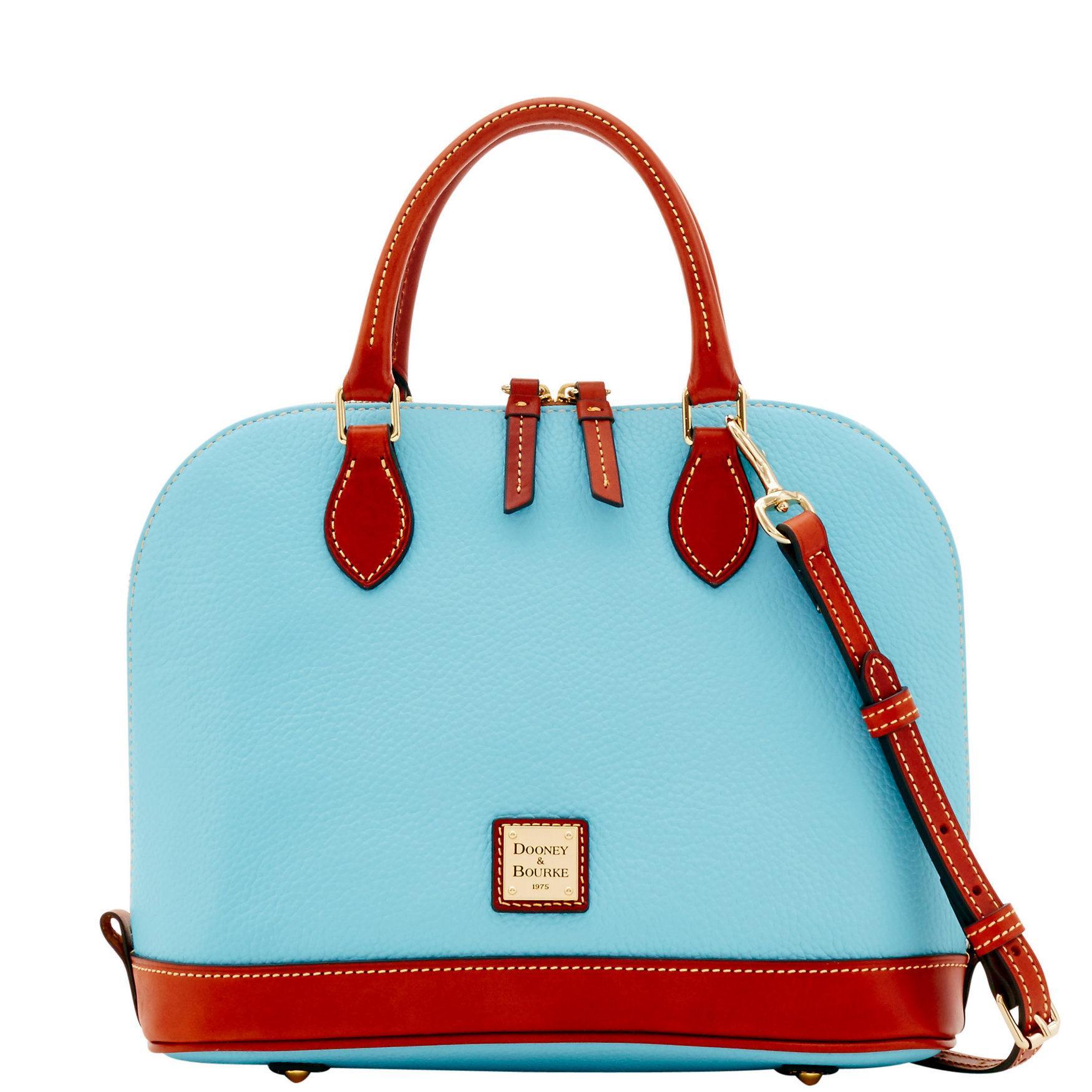 Dooney  Bourke Pebble Collection Zip Dome Satchel Bag Product Image
