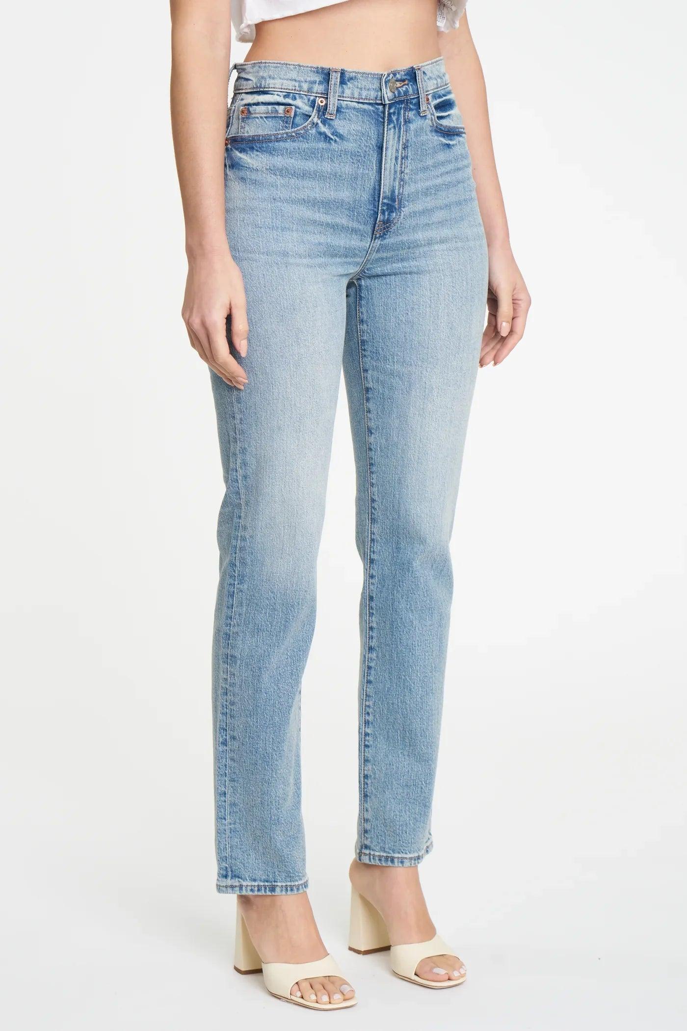 Smarty Pants High Rise Slim Straight in Wink Product Image