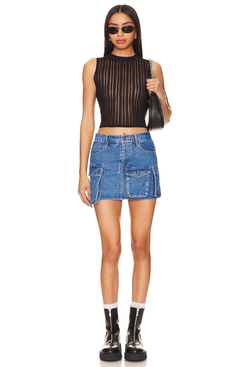 Zerah Cargo Mini Skirt Bardot Product Image