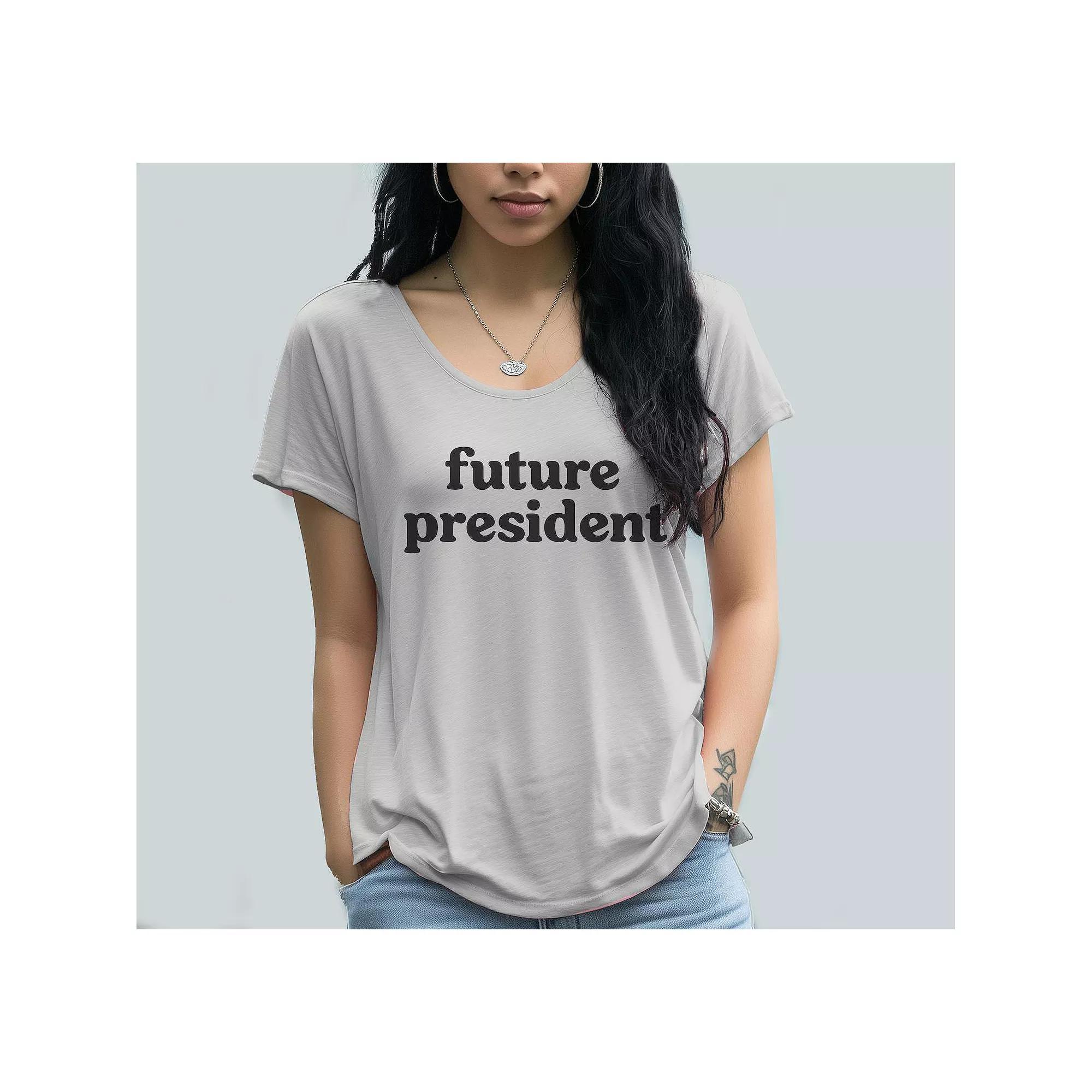 Junior's Grayson Threads Power to Women Graphic Tee, Women's, Size: XXL, Grey White Product Image