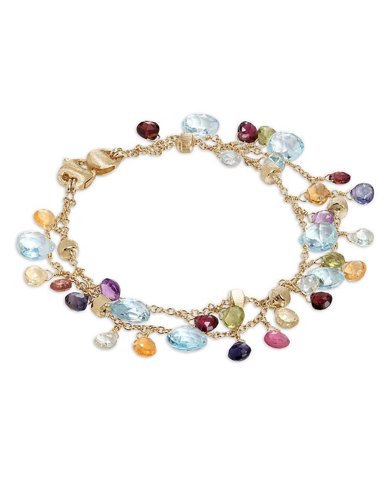 Marco Bicego 18K Yellow Gold Paradise Mixed Gemstone Two Strand Bracelet Product Image