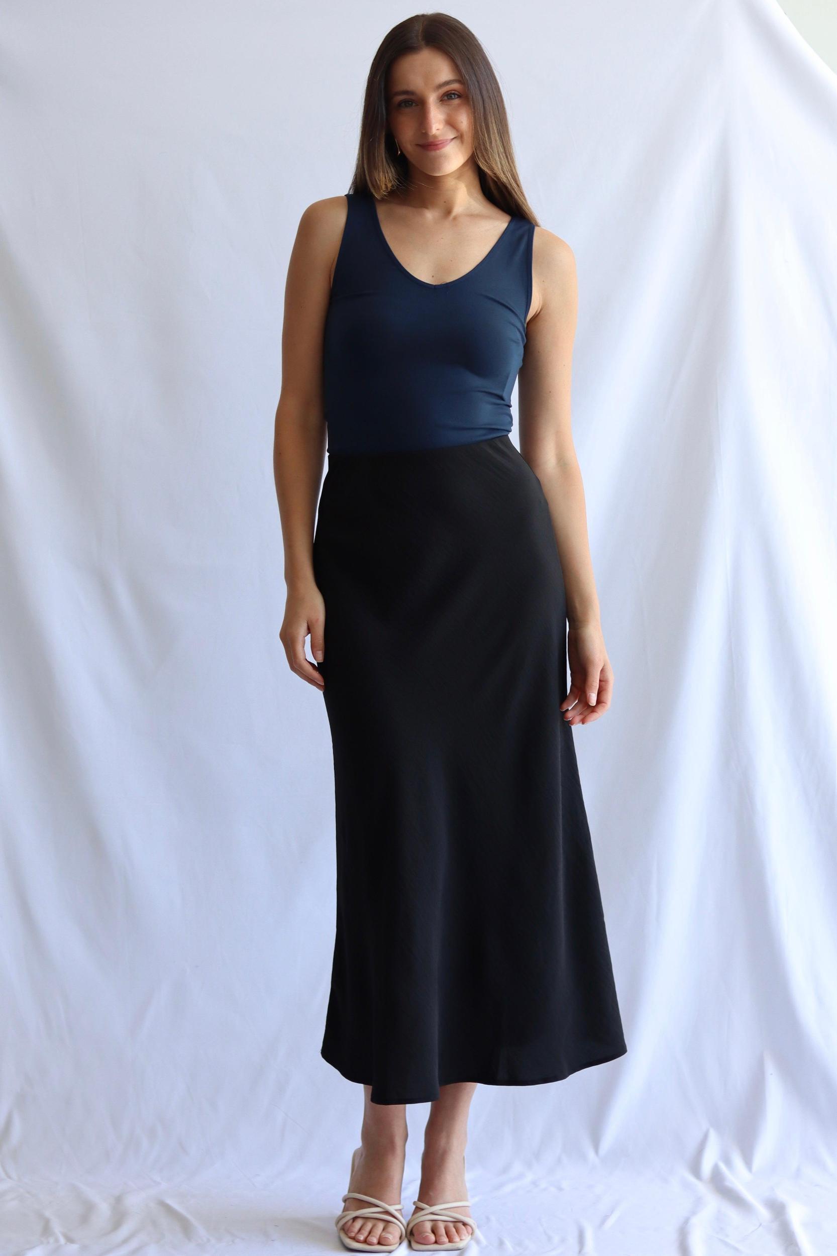 Slip Midi Skirt Product Image