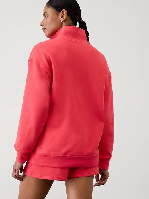 Power of She Forever Fleece 1/4 Zip Sweatshirt Product Image