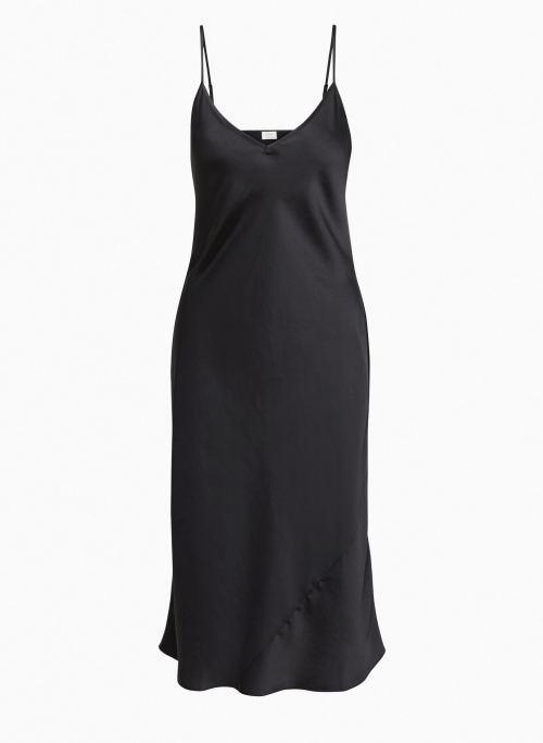 only slip satin midi dress Product Image