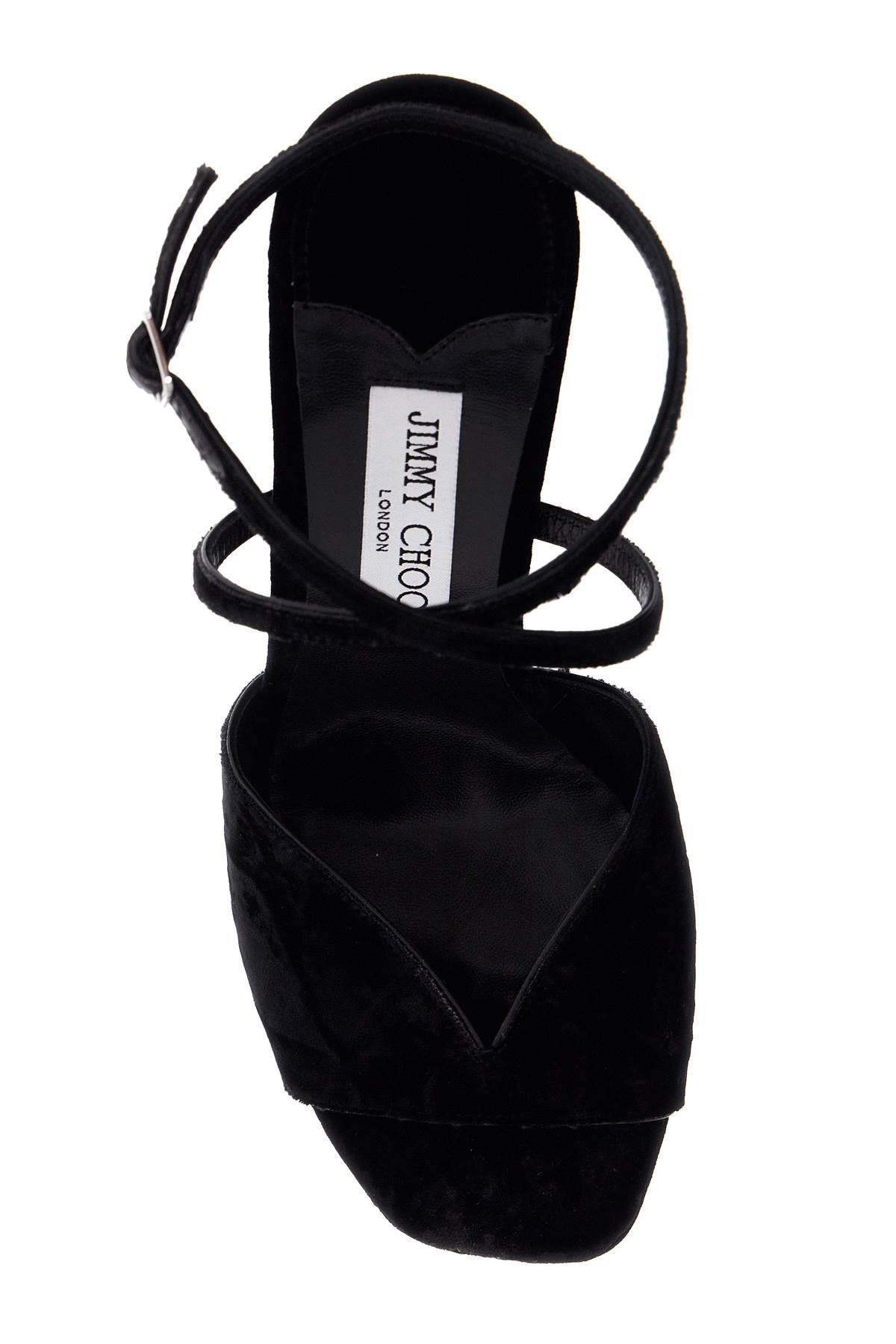JIMMY CHOO 125mm Karli Sandals In Black Product Image