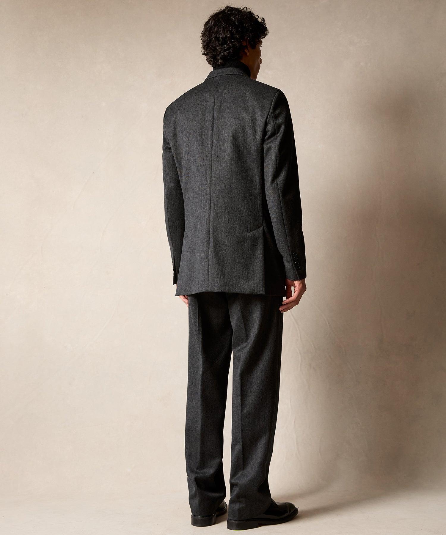 Italian Cavalry Twill Wythe Jacket in Charcoal Product Image