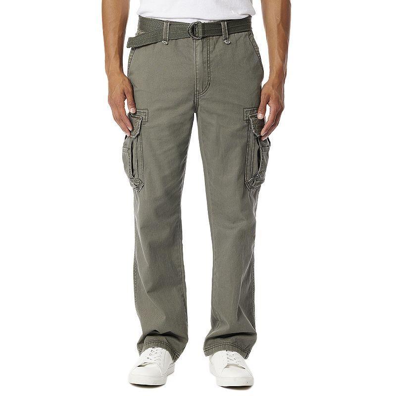 Men's UNIONBAY Cargo Survivor Pants, Size: 42X30, Military Product Image