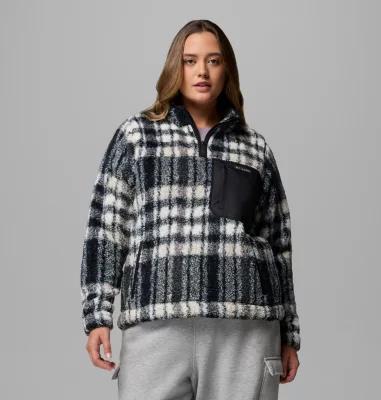 Columbia Womens West Bend Quarter Zip II Fleece Pullover - Plus Size- Product Image