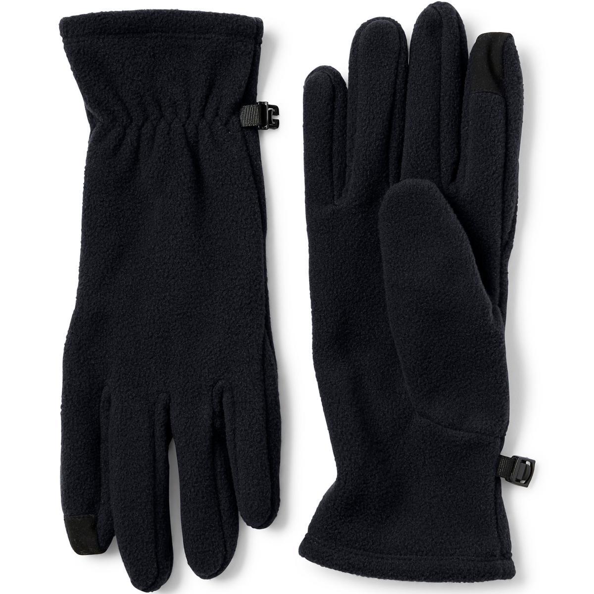 Mens Lands End T100 Fleece EZ Touch Gloves Product Image