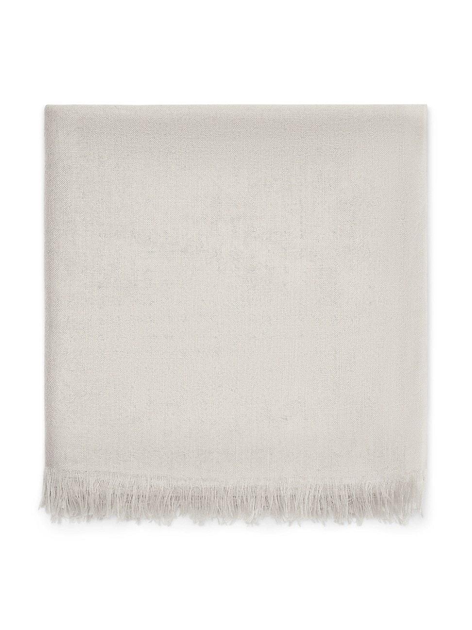 Womens Giant Check Wool Scarf Product Image