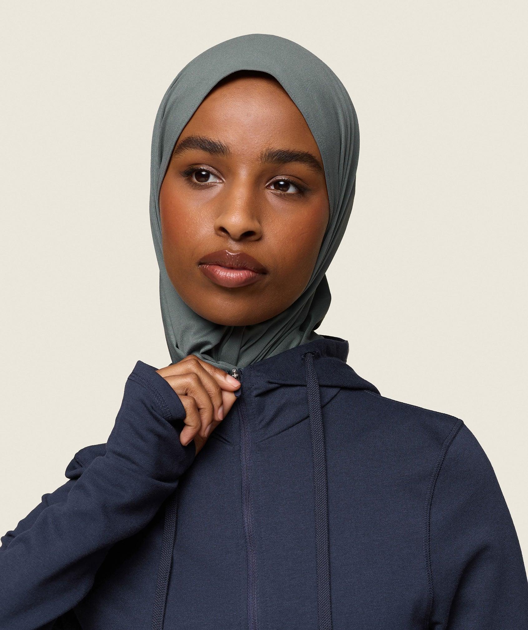 GS x Leana Deeb Hooded Midi Top Product Image