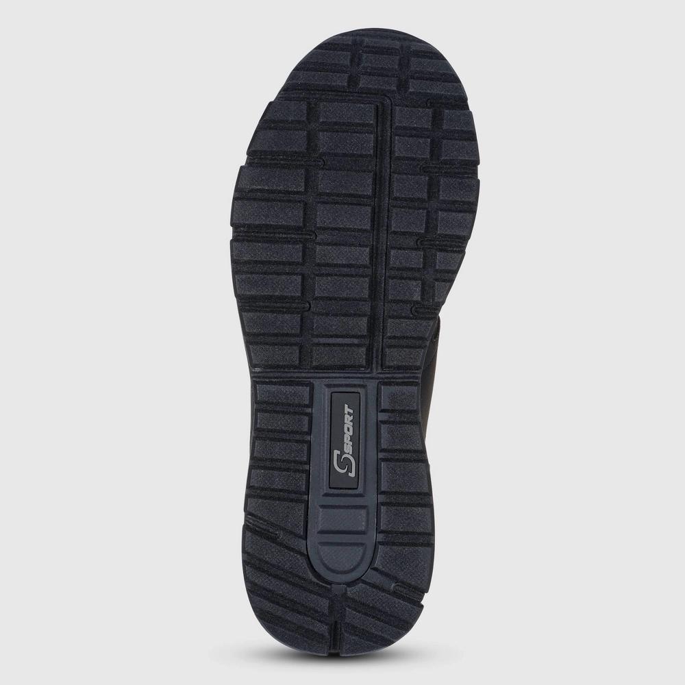 S Sport By Skechers Men's Sandler Sneakers - Black 7: Slip On, Cushioned Insole, Flocked Outsole Product Image