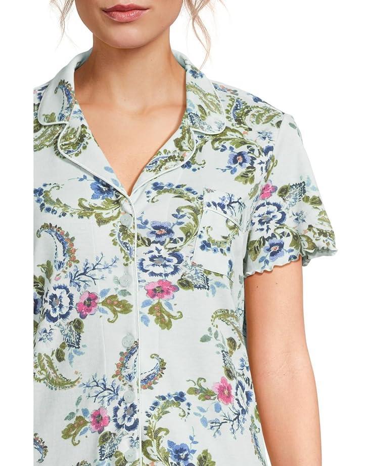 Novelty Short Sleeve Bermuda Pajama Set Product Image