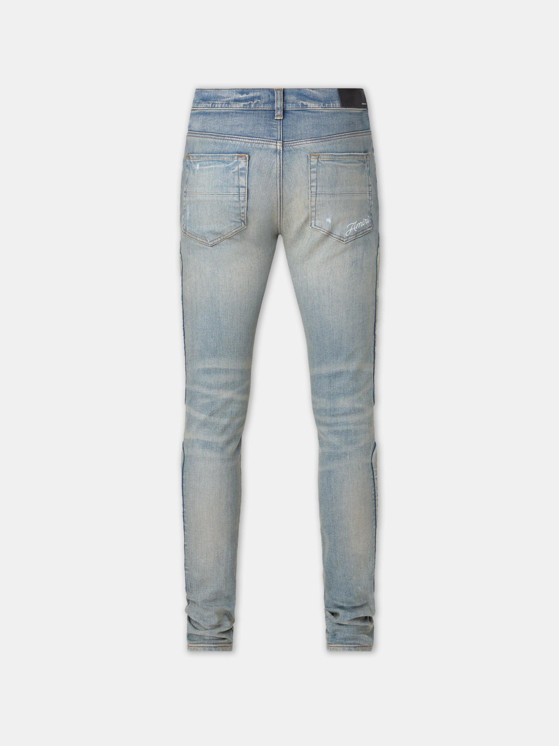 3D BONES SKINNY JEAN - Clay Indigo Male Product Image