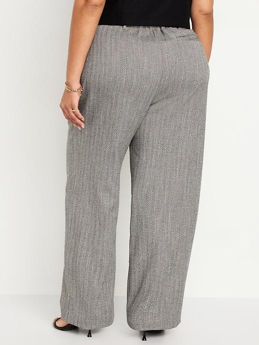 Extra High-Waisted Taylor Trouser Wide-Leg Pants Product Image