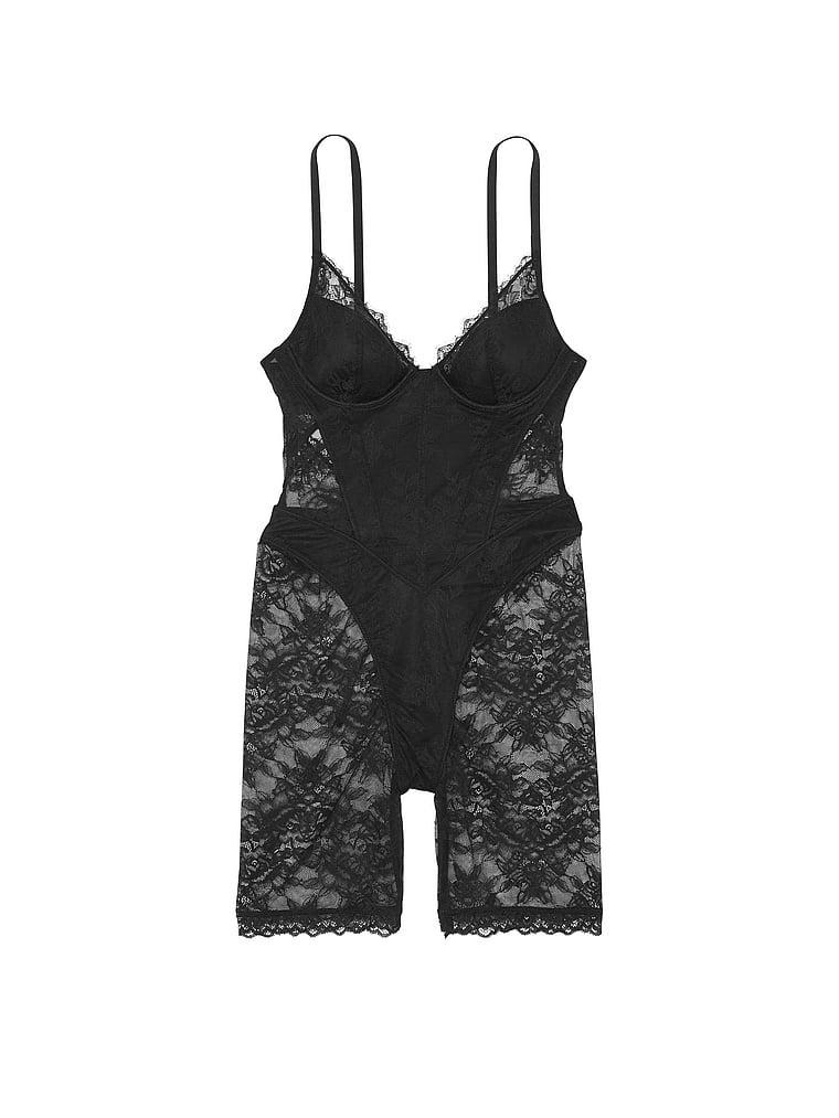 Rose Lace Short Bodysuit Product Image