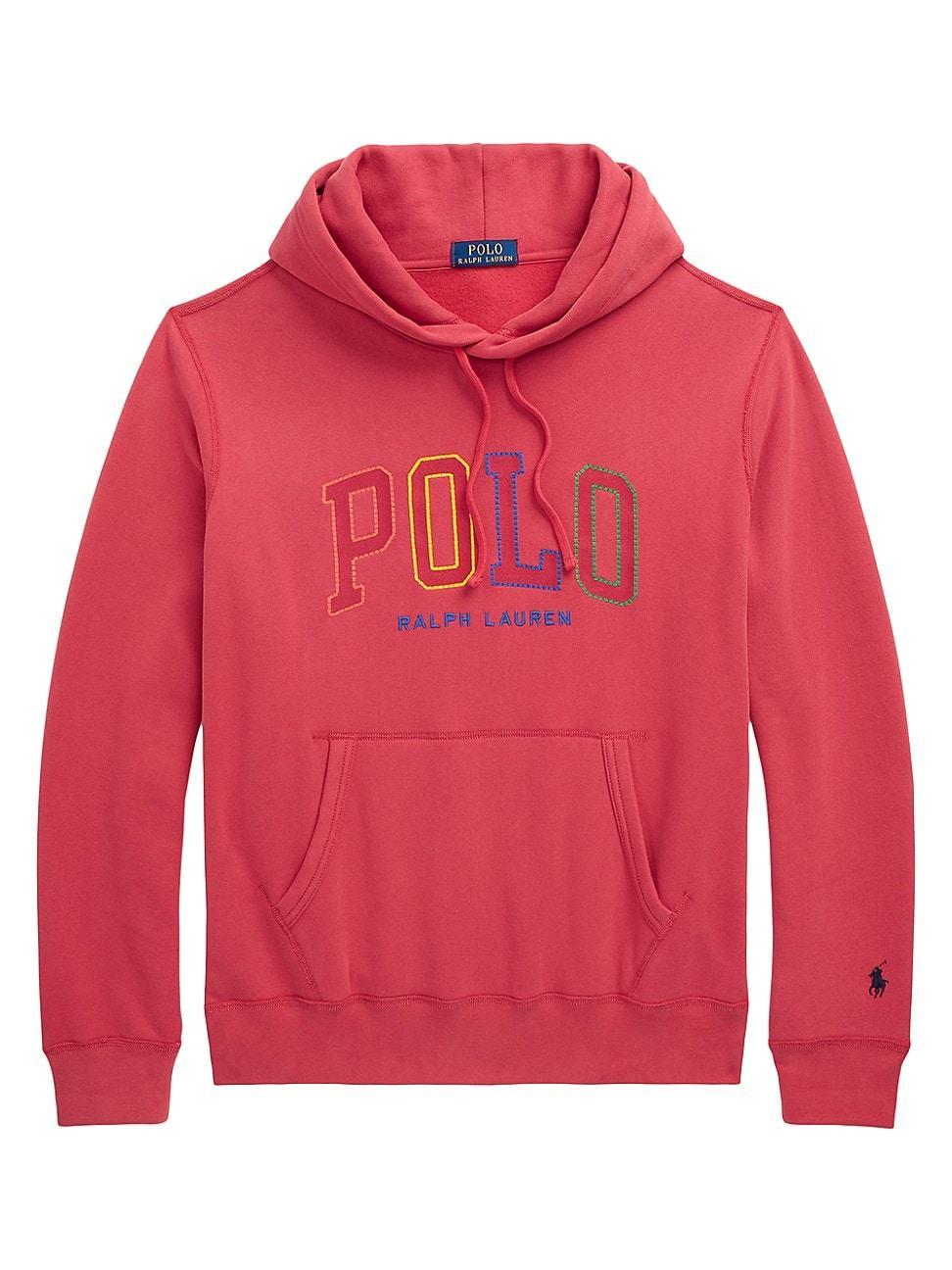 Polo Ralph Lauren The RL Fleece Logo Hoodie (Post ) Men's Clothing Product Image