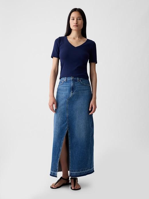 Modern V-Neck T-Shirt Product Image
