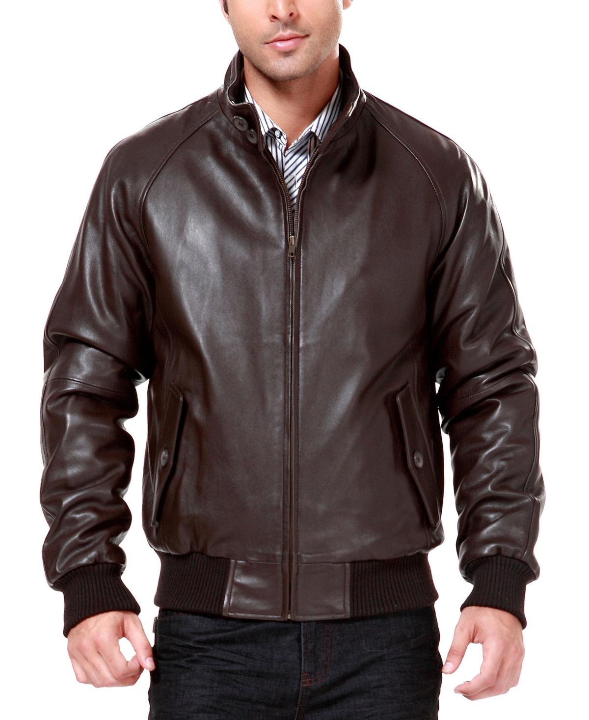 Landing Leathers Men Wwii Leather Bomber Jacket Product Image