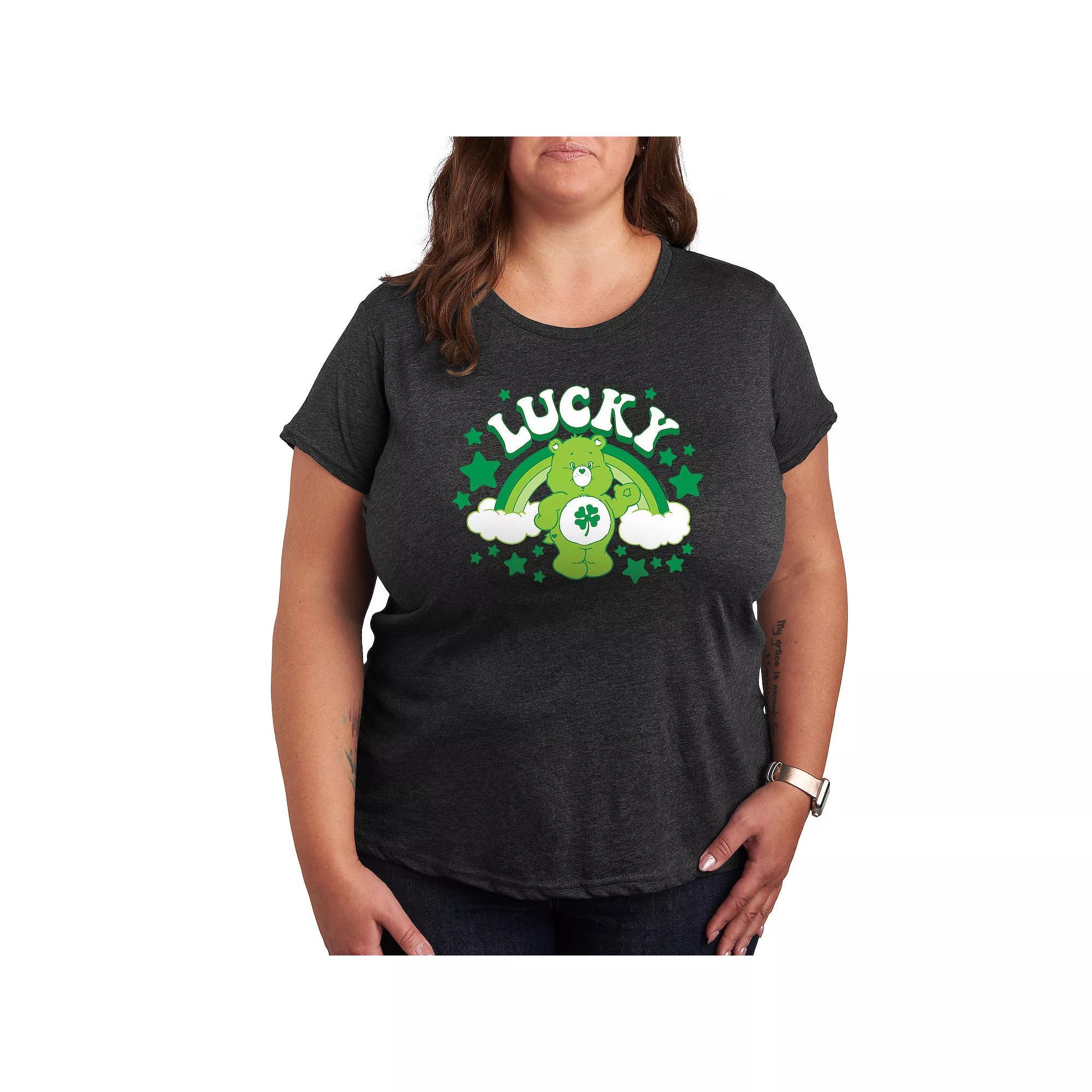 Plus Dr. Seuss Little Grinch Igloo Scene Graphic Tee, Womens Grey Heather Product Image