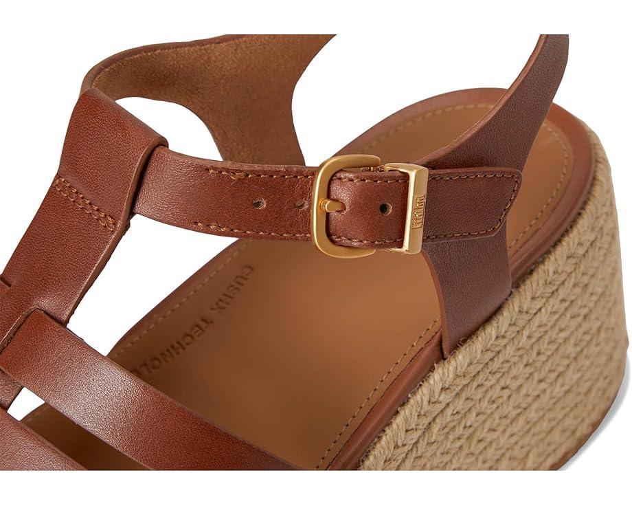Women's FitFlop PLATFFORMS Espadrille Leather Fisherman Wedge Sandals Product Image