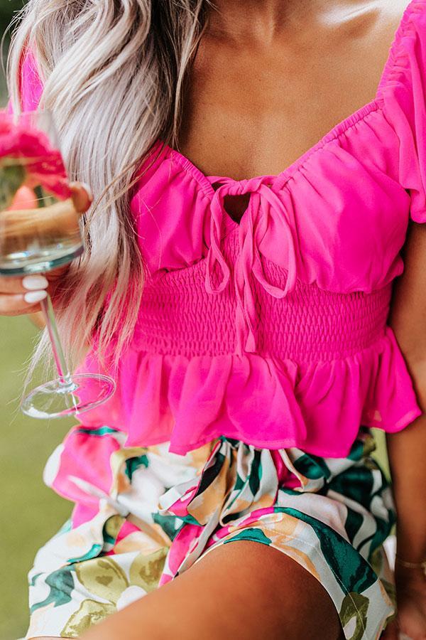 Positano Pretty Smocked Top Product Image